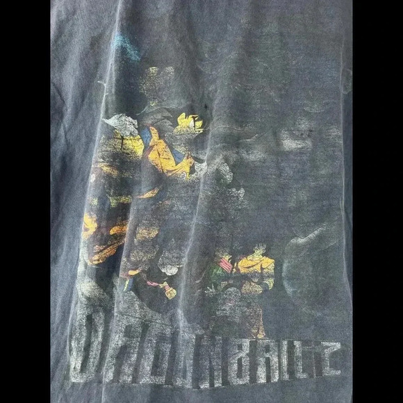 Vintage 1997 1998 Broly Dragon Ball Z USA Goku Z Fighters T-Shirt Size L - Picture 2 of 9